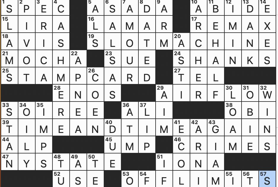Rex Parker Does The NYT Crossword Puzzle Gillette Razors MON 10 7 24 