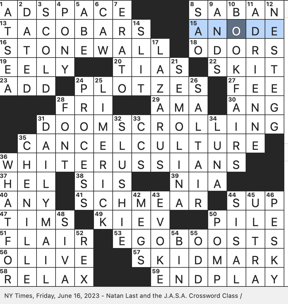 Rex Parker Does The NYT Crossword Puzzle Horace s Two horned Queen Of The Stars FRI 6 16 23 Mythological Name That Means Awakener Of Desire Name Symbolizing Restoration Spending Excessive Time Rex Parker Does The NYT Crossword Puzzle Horace s Two horned Queen Of The Stars FRI 6 16 23 Mythological Name That Means Awakener Of Desire Name Symbolizing Restoration Spending Excessive Time