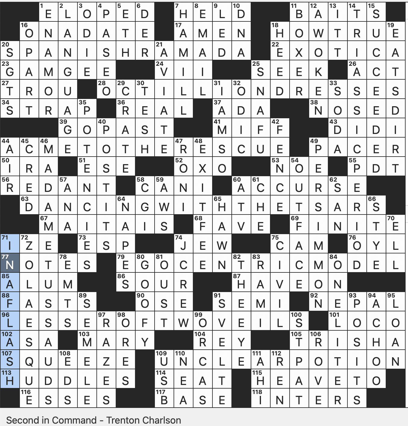 Rex Parker Does The NYT Crossword Puzzle Leisurely Evening Walk SUN 11 23 25 Mortal Mother Of Dionysus Sargasso Sea Quartet Reminiscent Of A Certain French Author s Work Like