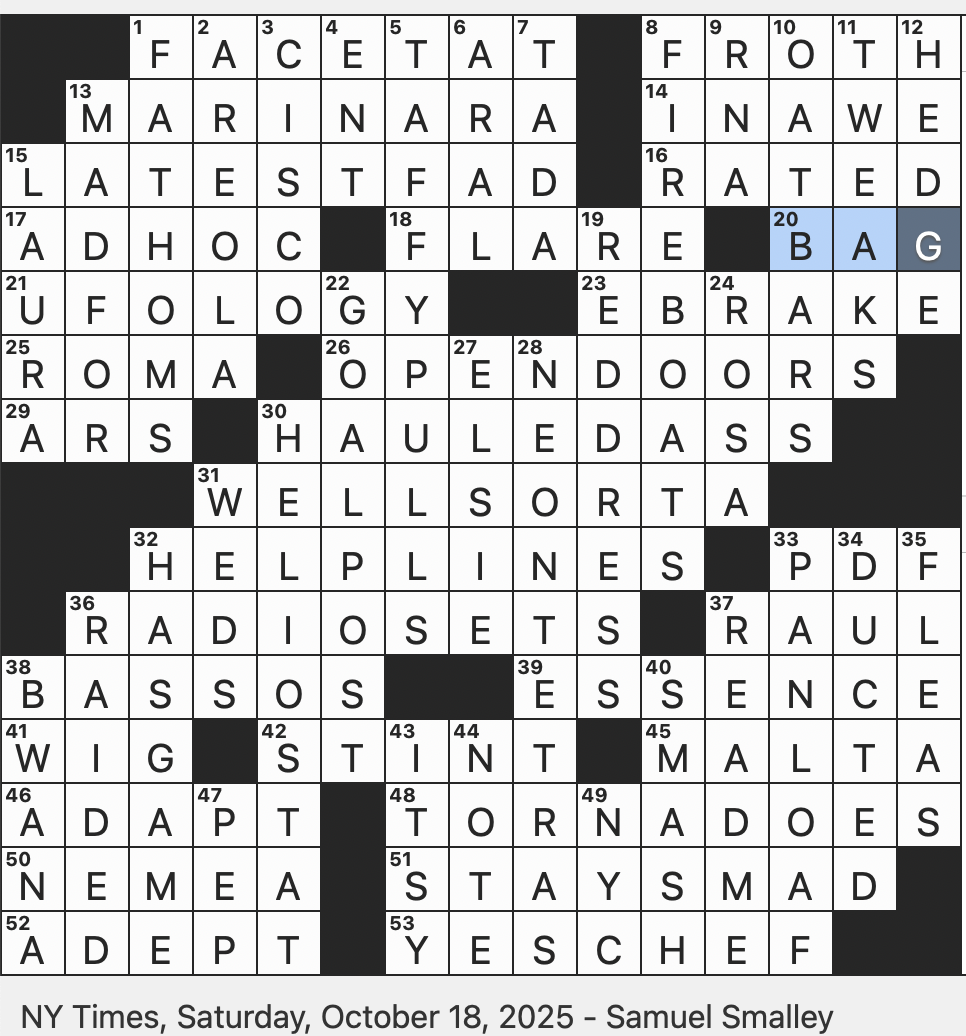 Rex Parker Does The NYT Crossword Puzzle Measure Of Rank In Maori Culture Informally SAT 10 18 25 Panhellenic Games Venue East African Honorific Something Pulled In Many Car Chase Rex Parker Does The NYT Crossword Puzzle Measure Of Rank In Maori Culture Informally SAT 10 18 25 Panhellenic Games Venue East African Honorific Something Pulled In Many Car Chase