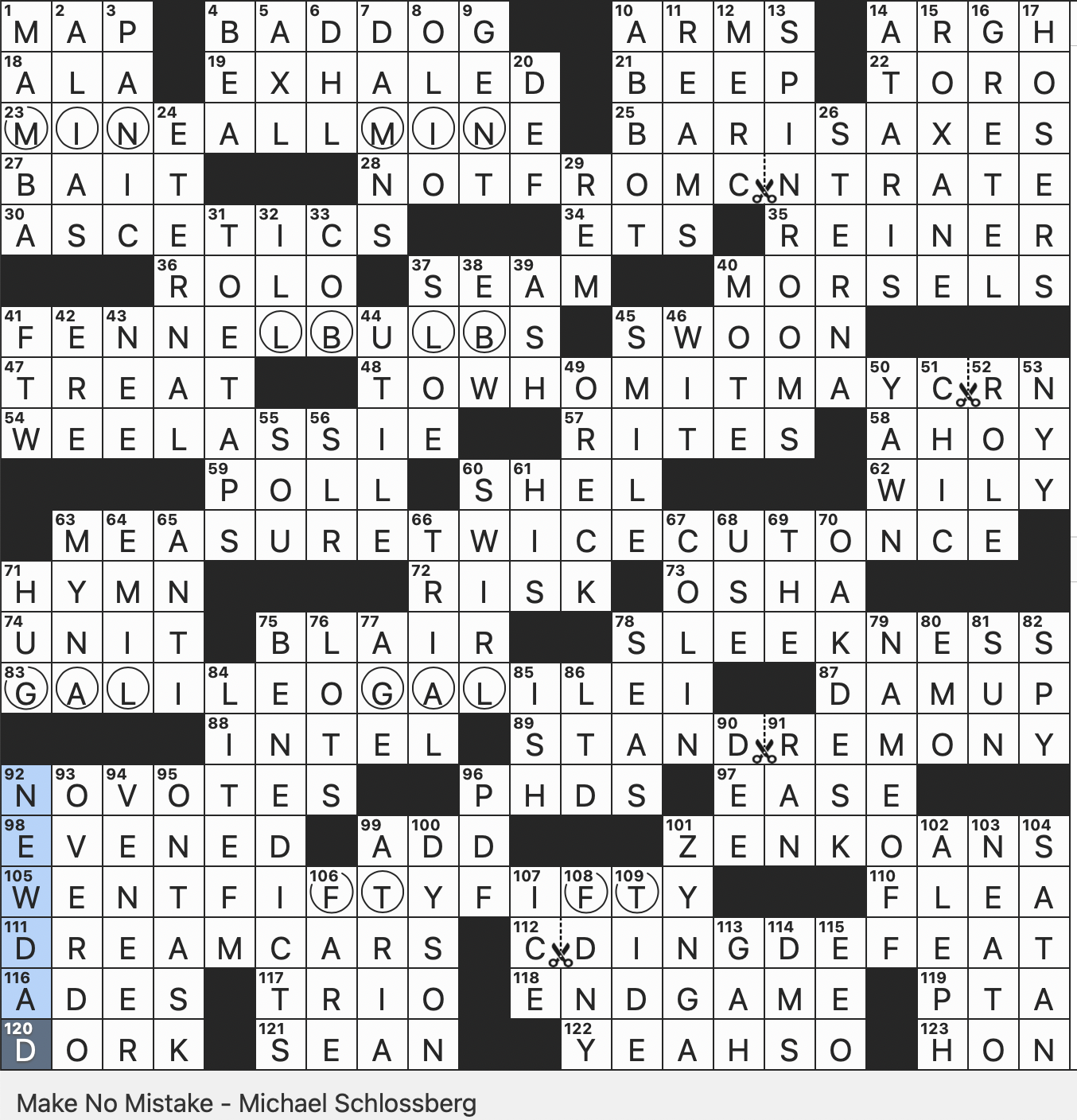 Rex Parker Does The NYT Crossword Puzzle Men Who Marry Later In Life SUN 10 12 25 Low pitched Jazz Instruments For Short Lampshade shaped Candy Piece Barista s Flourish Green Or