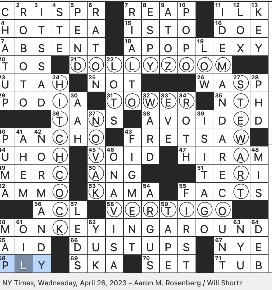 accustomed crossword clue