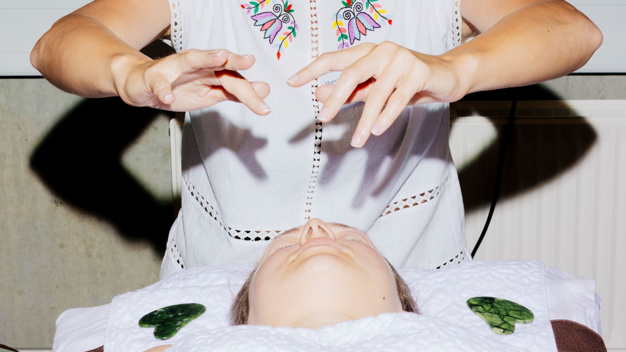 do deep massage therapy on crossword