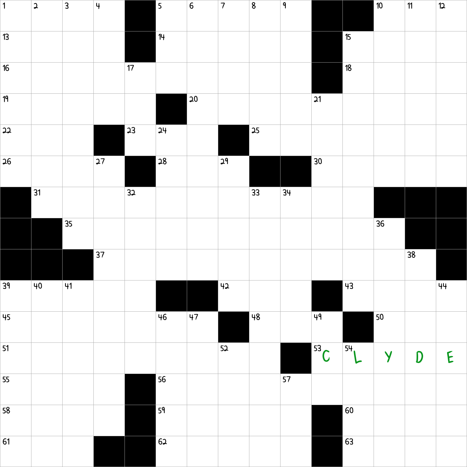 River Through Glasgow NYT Crossword Clue August 17 2024