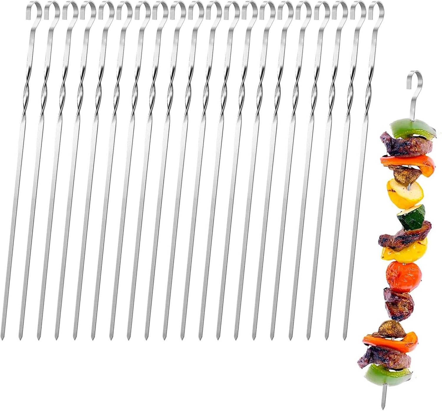 Rotisserie Skewer Crossword Clue 16 Piece Rotisserie Skewer Kit For Grills Stainless Steel Kabob Sticks For Weber And Other Grills Weber Genesis E 310 Rotisserie