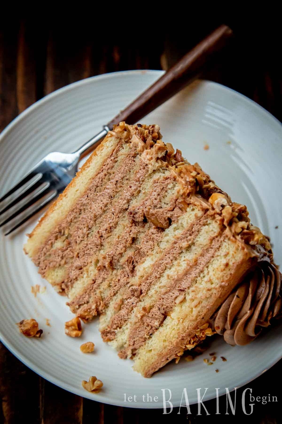 rum soaked cake crossword clue