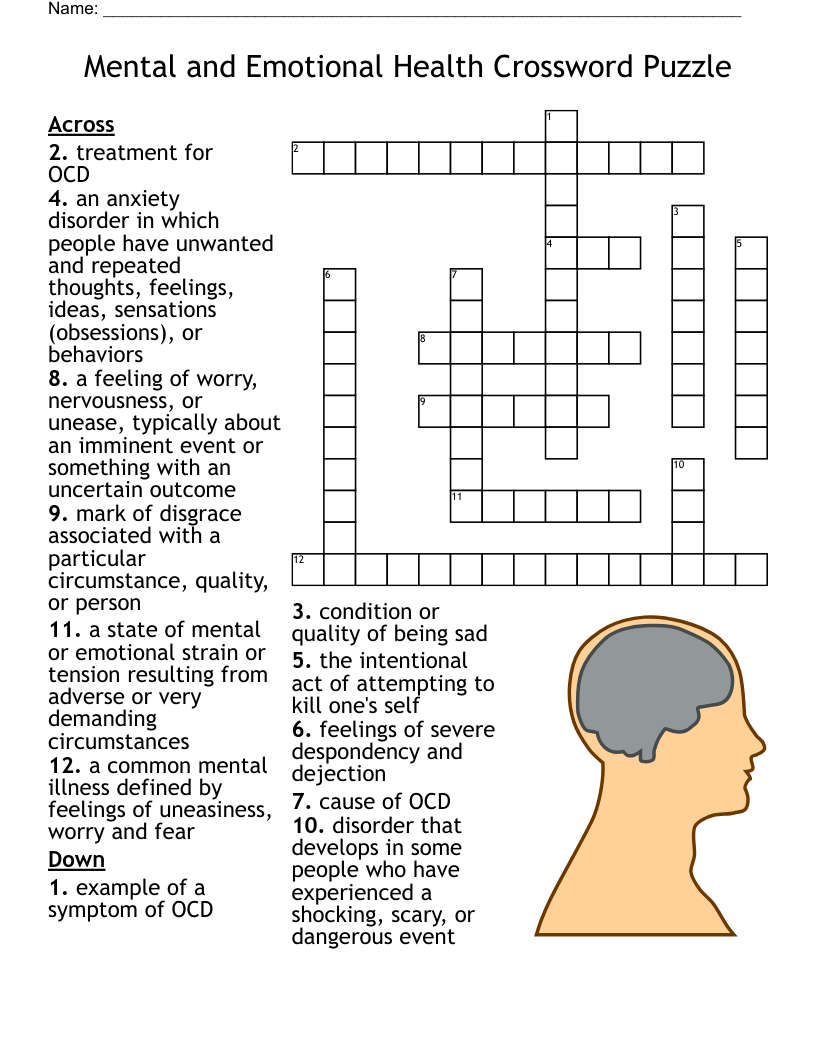 Sad Crossword WordMint Sad Crossword WordMint