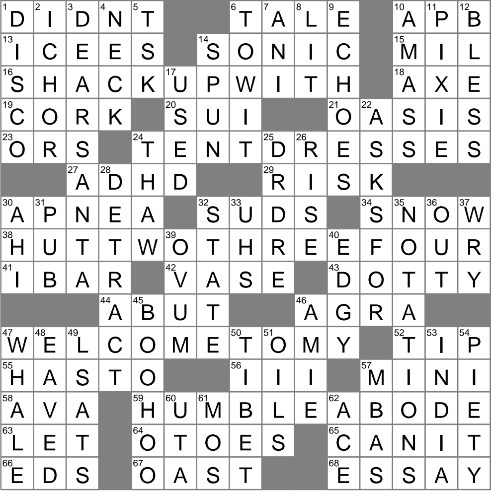 Sarcastic So Sad Crossword Clue Archives LAXCrossword Sarcastic So Sad Crossword Clue Archives LAXCrossword