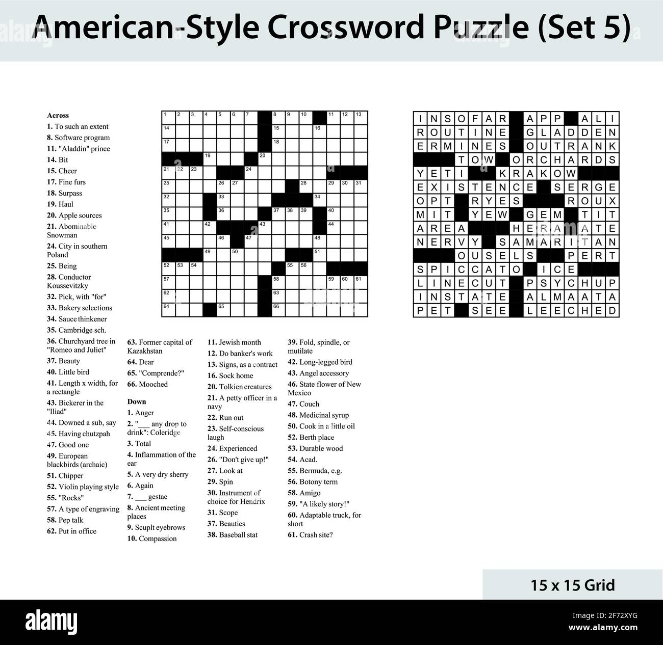 set free crossword clue