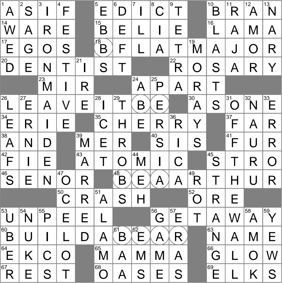 Smaller Than Small Crossword Clue Archives LAXCrossword