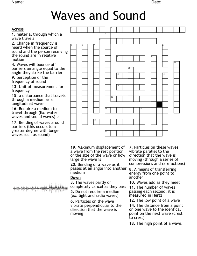 Sound Crossword WordMint