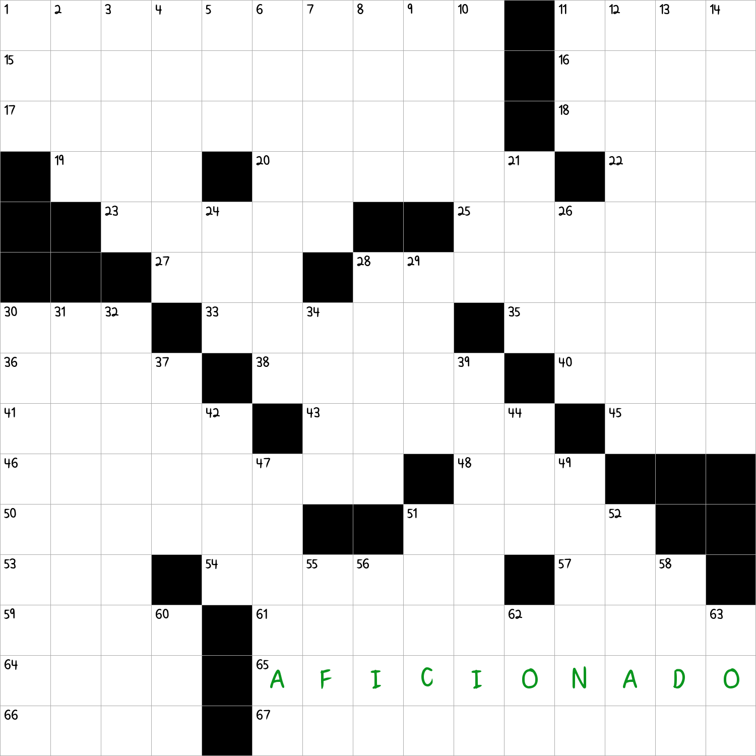 Spanish For amateur NYT Crossword Clue March 28 2025