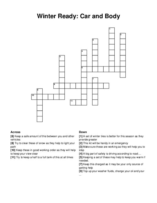 Sport Vehicles Crossword Puzzle Clue At Patricia Bartholomew Blog Sport Vehicles Crossword Puzzle Clue At Patricia Bartholomew Blog