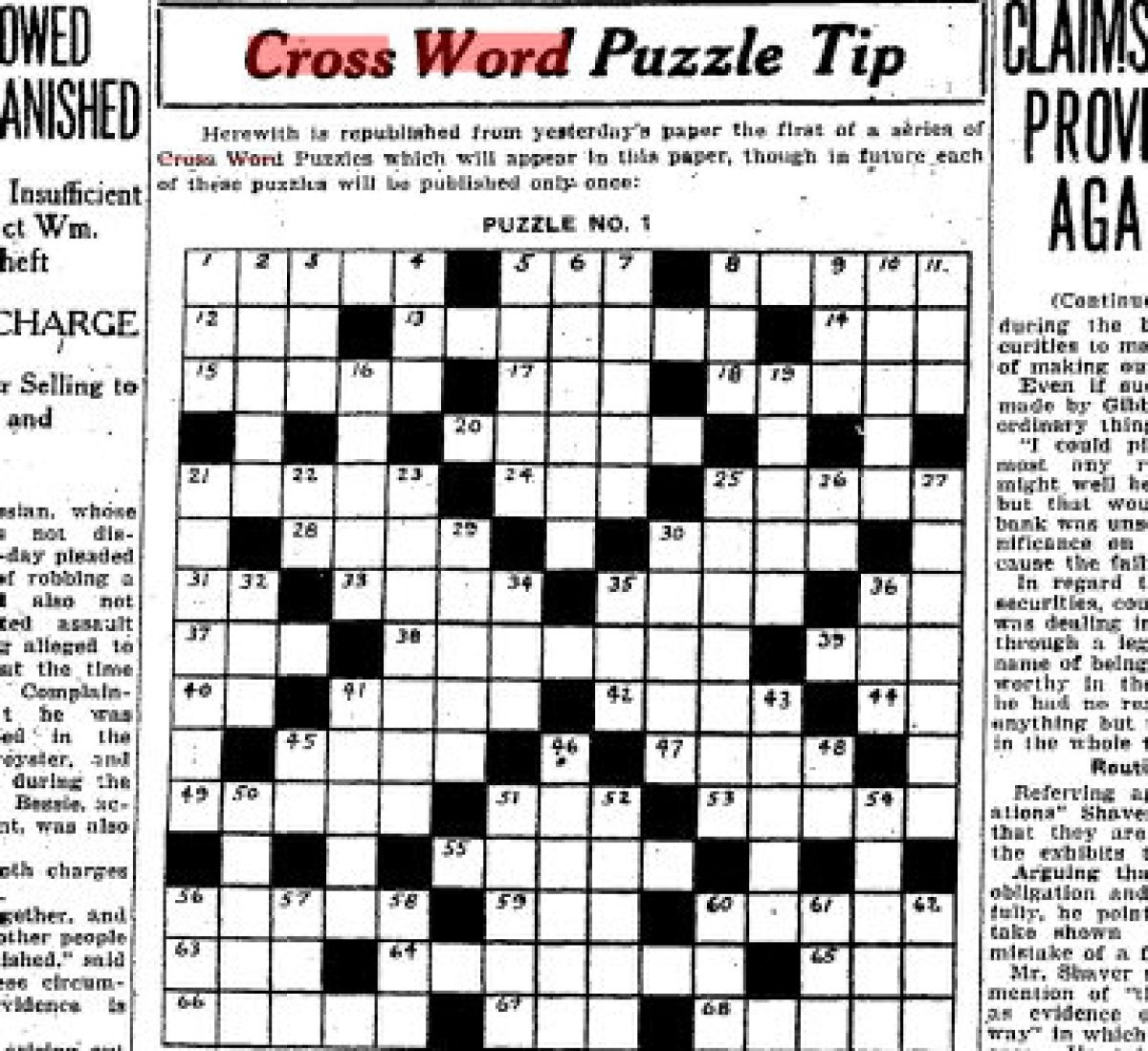 Star Ledger Crossword Puzzle Printable Free Daily Crossword