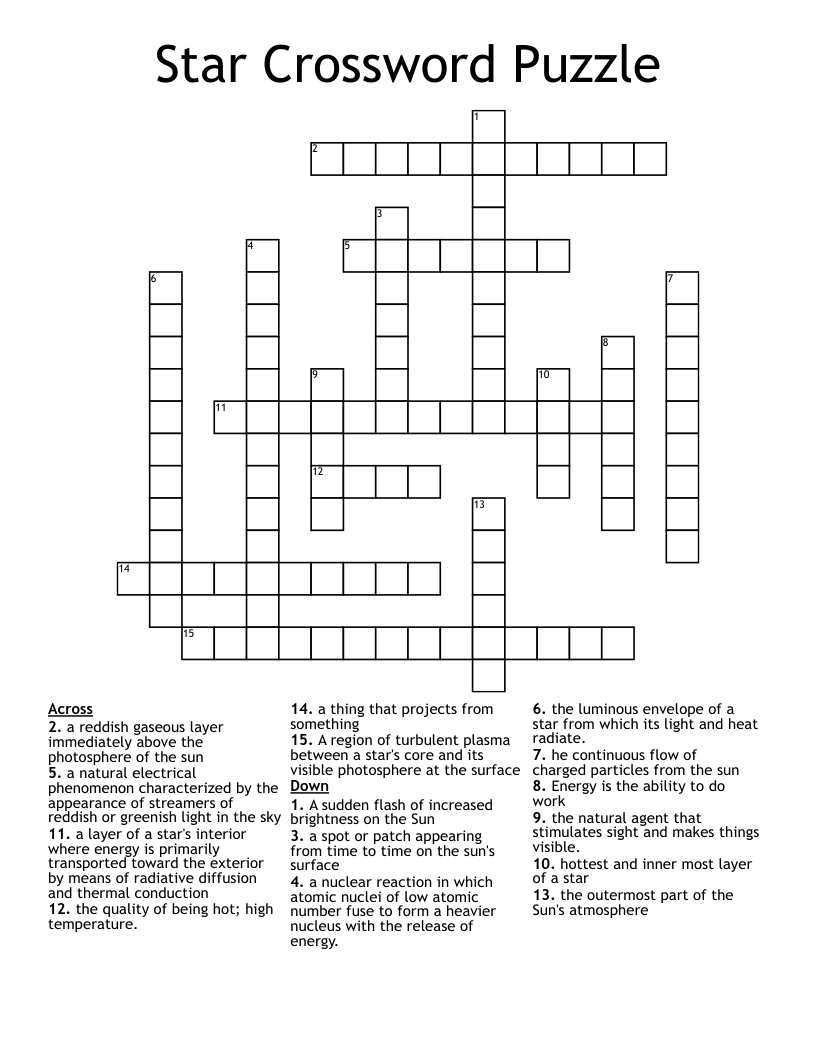 Star Ledger Crossword Puzzle Printable Free Daily Crossword