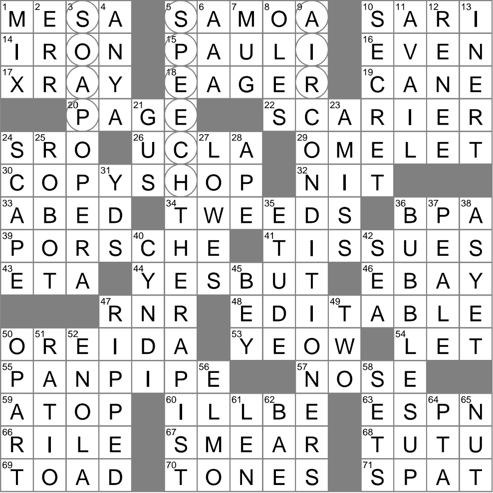 Store With Printing Services Crossword Clue Archives LAXCrossword