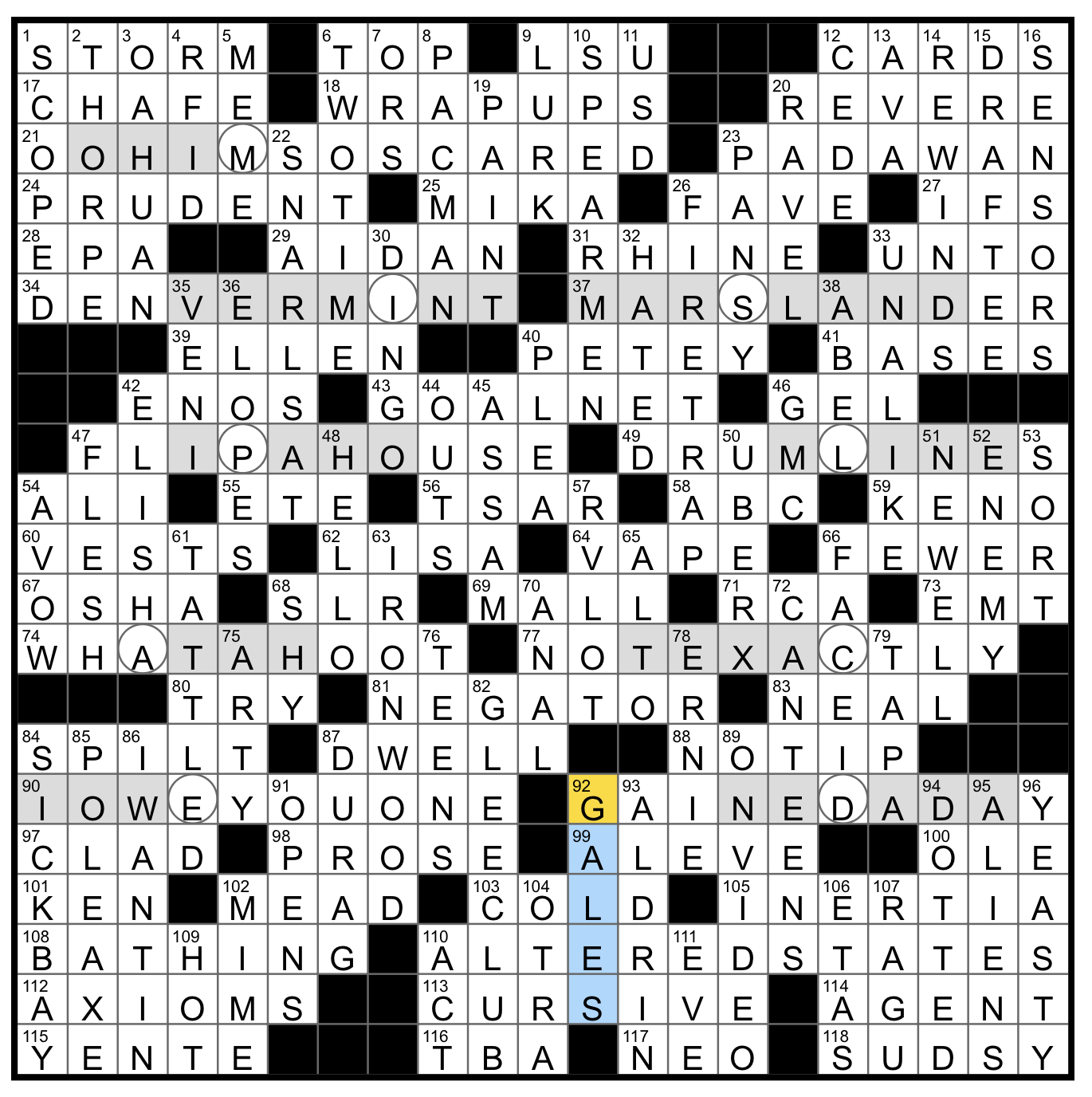 crossword clue changes crossword clue changes