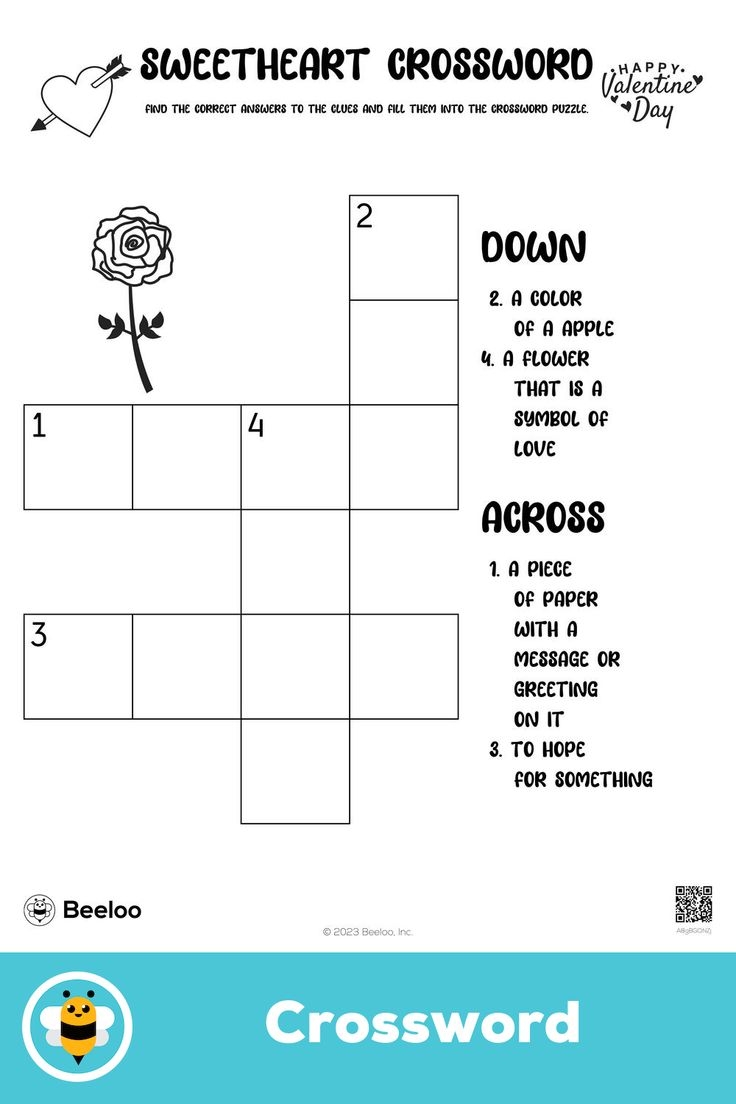 Sweetheart Crossword