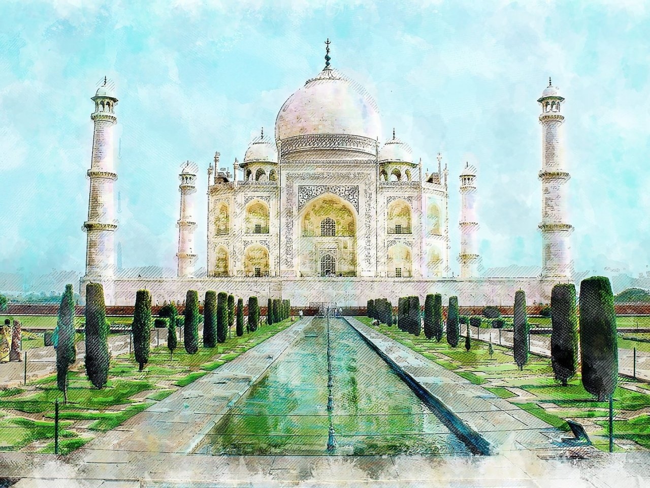 Taj Mahal Jigsaw Puzzle Collect Free Online Jigsaw Puzzles