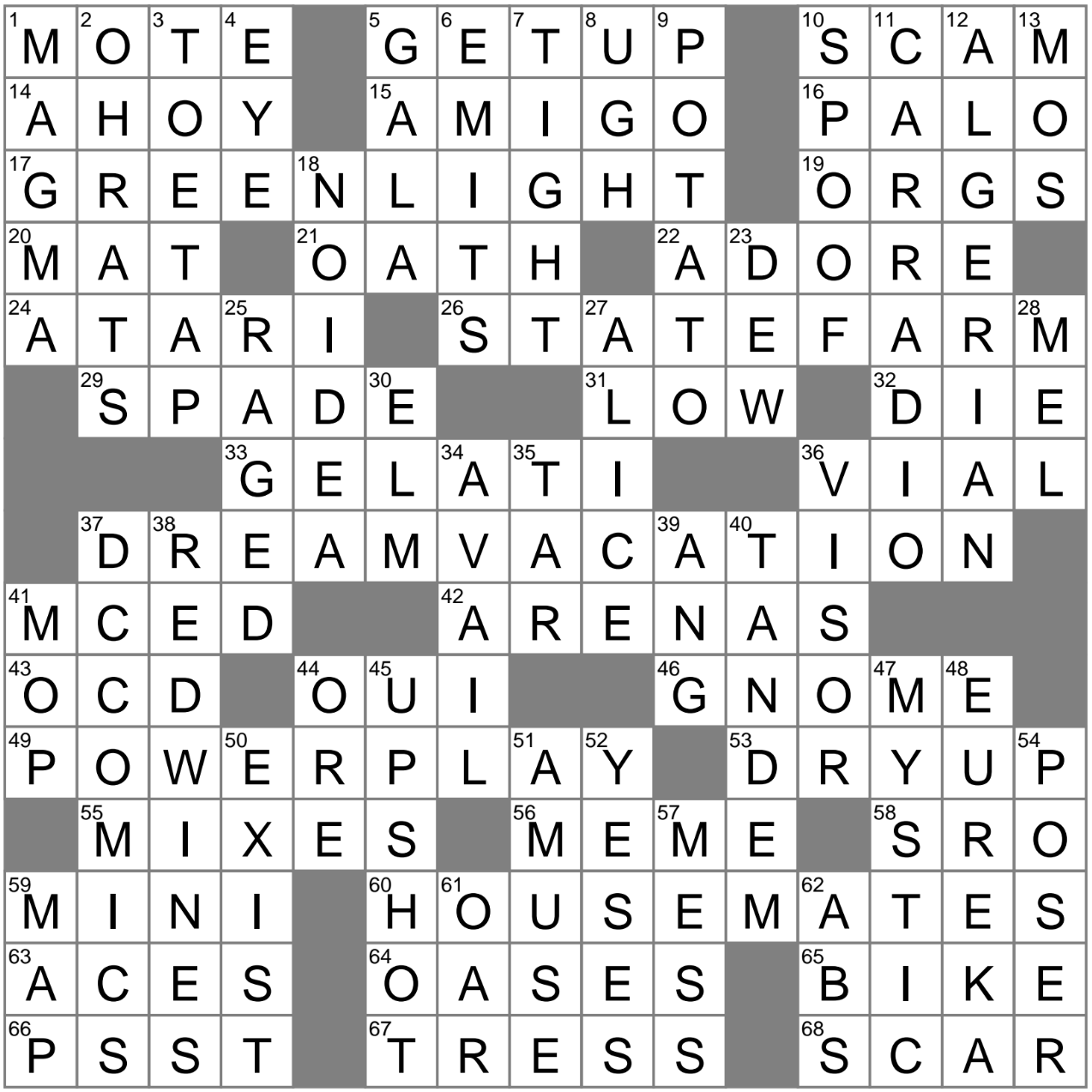 Talk Like A Pirate Day Greeting Crossword Clue Archives LAXCrossword