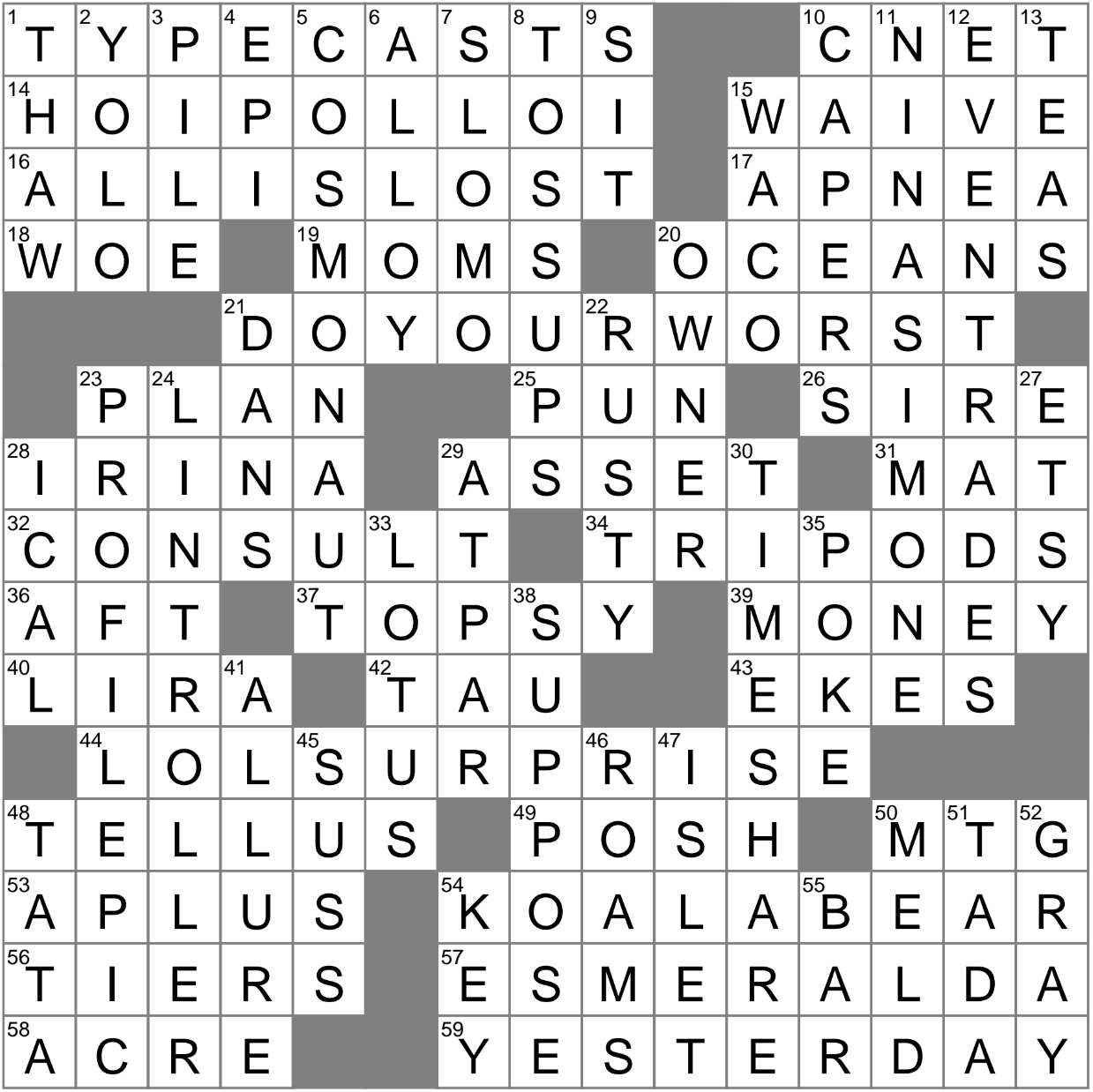 Tech Site With A track Prices Browser Plug in Crossword Clue Archives LAXCrossword