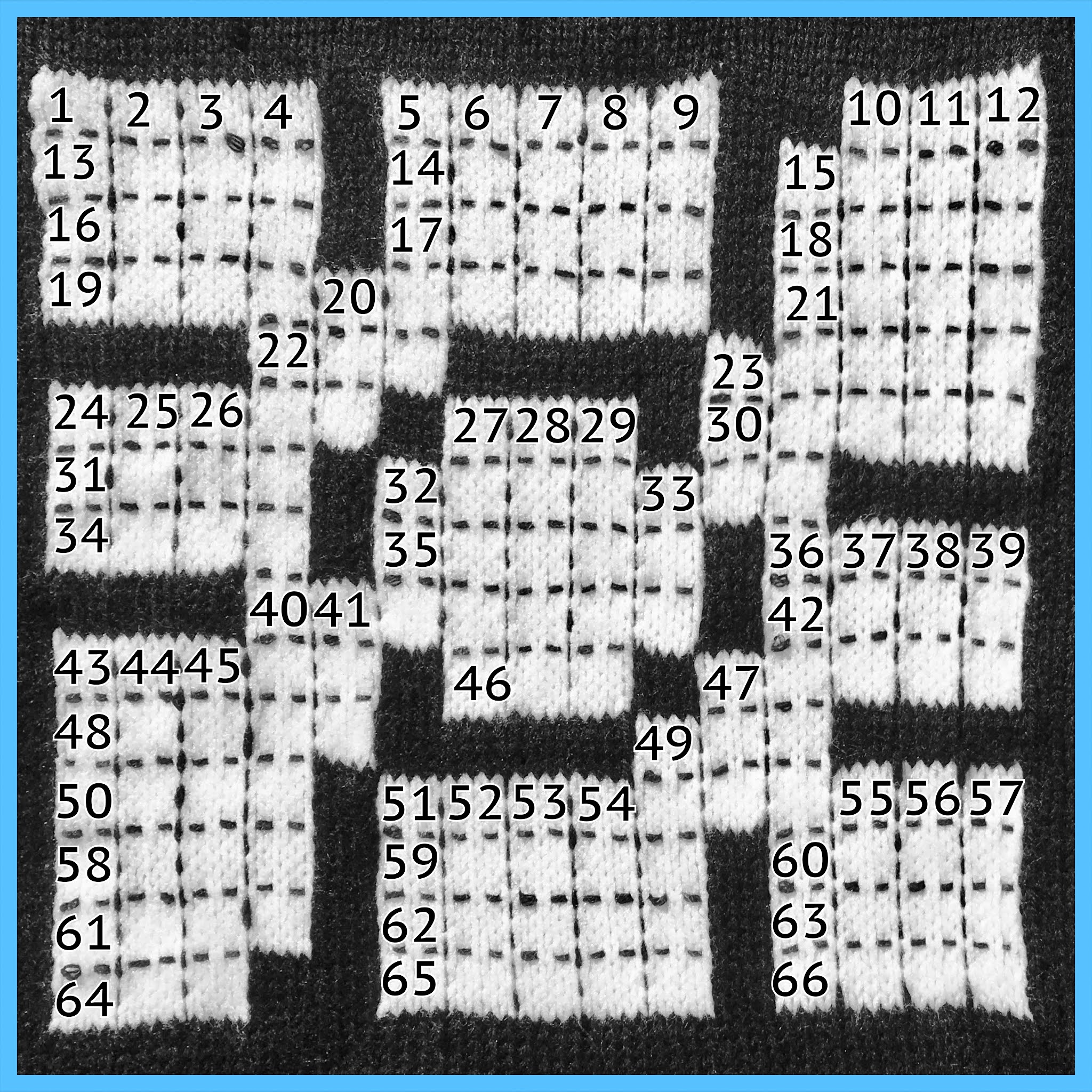 TECHknitting Knitting Crossword by TECHknitter 