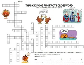fact crossword puzzle clue