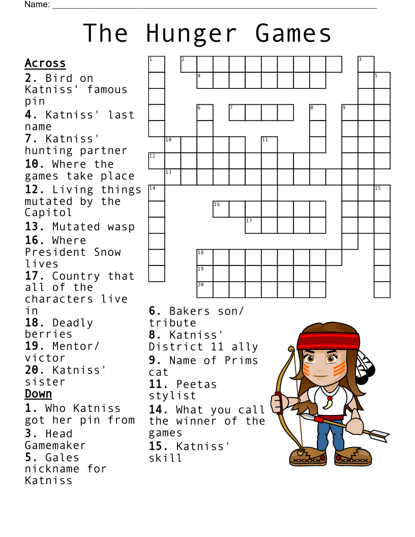 The Ballad Of Songbirds And Snakes Crossword WordMint