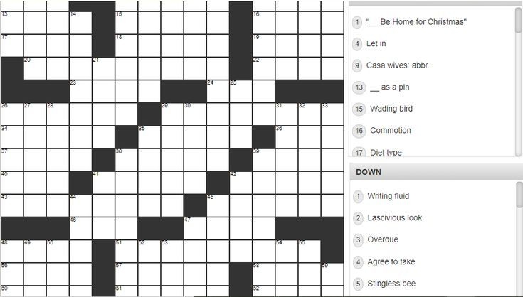 The Daily Commuter Crossword Puzzle Printable Free Printable Templates
