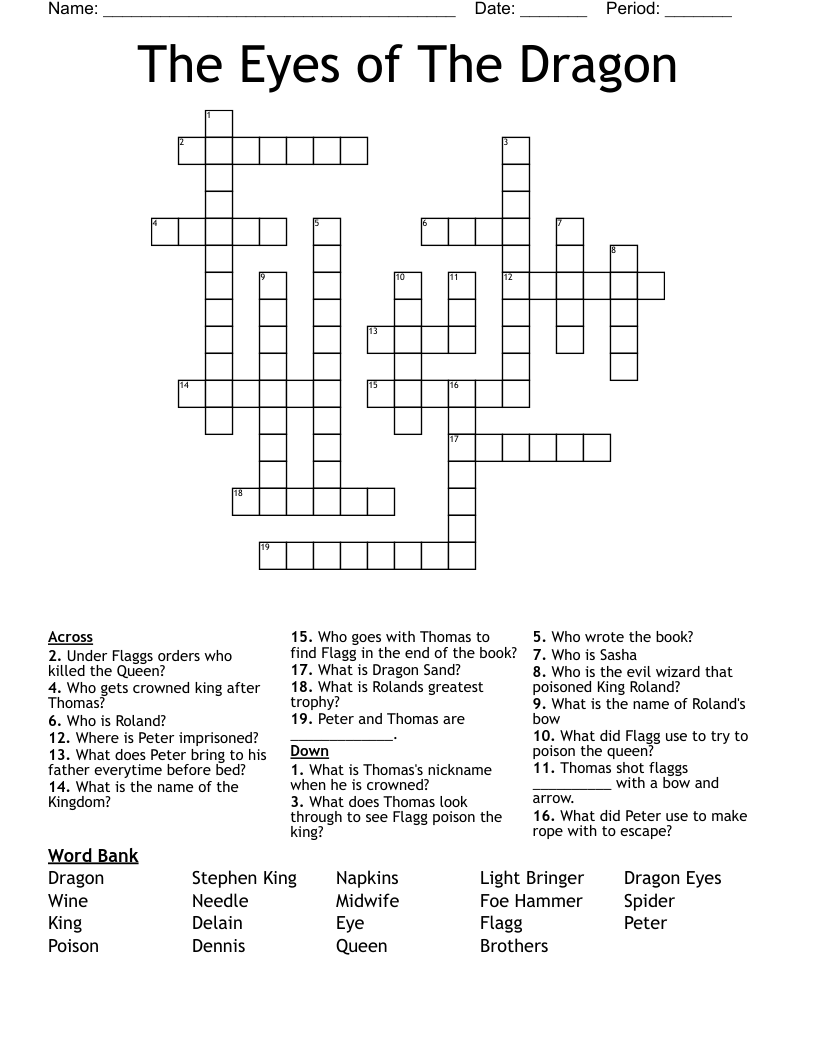 arrow poison crossword clue