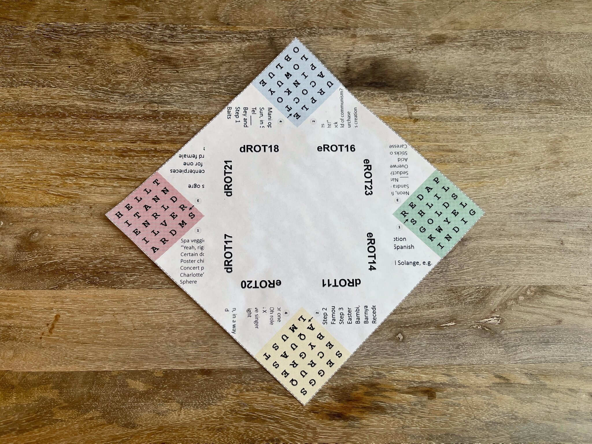 The Folded Puzzle The New York Times