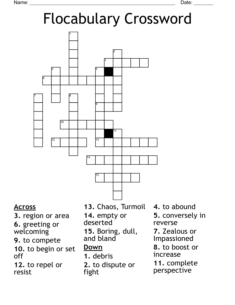 The Great Escape Crossword WordMint