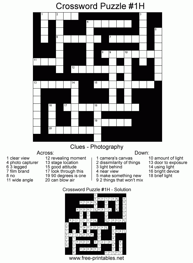 The Hardest Crossword Puzzle Printable A Challenge Worth Taking Free The Hardest Crossword Puzzle Printable A Challenge Worth Taking Free