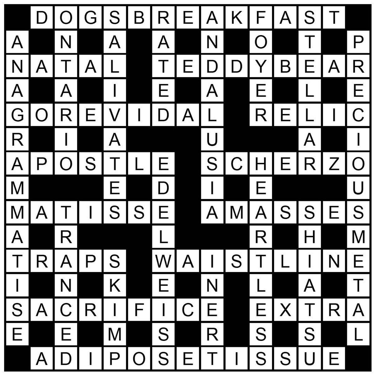 The Hindu Sunday Crossword No 29 The Hindu
