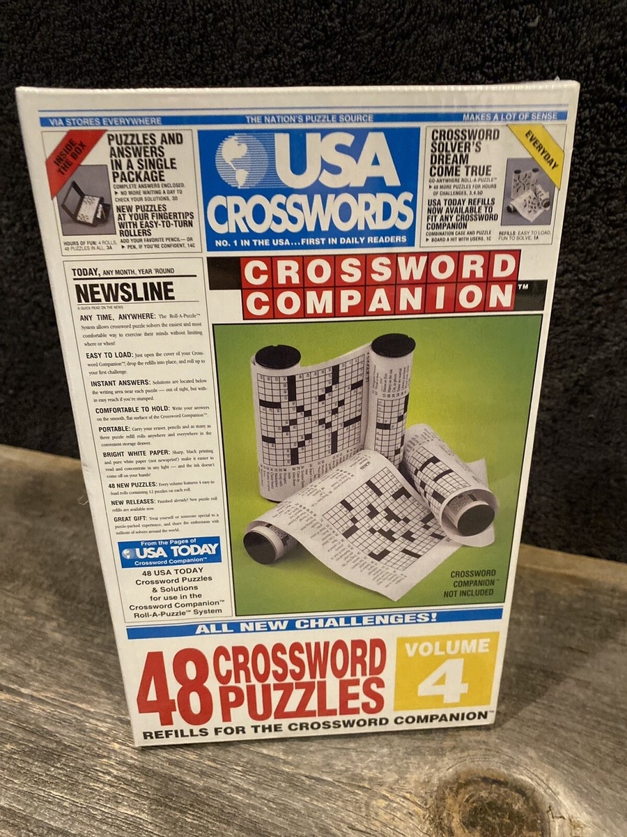 The New York Times Roll A Puzzle 48 Crossword Companion Refill Volume 4 4204 EBay