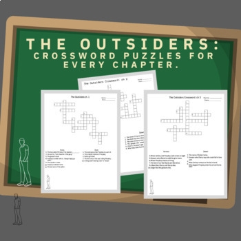 The Outsiders Crossword Puzzle Bundle By Procrastinator Educator