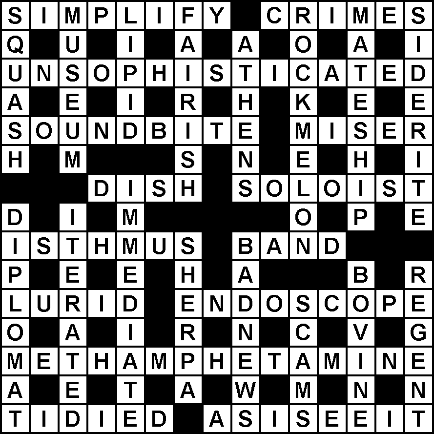 The Stickler Weekly 51 Solution Australian Crosswords The Stickler Weekly 51 Solution Australian Crosswords