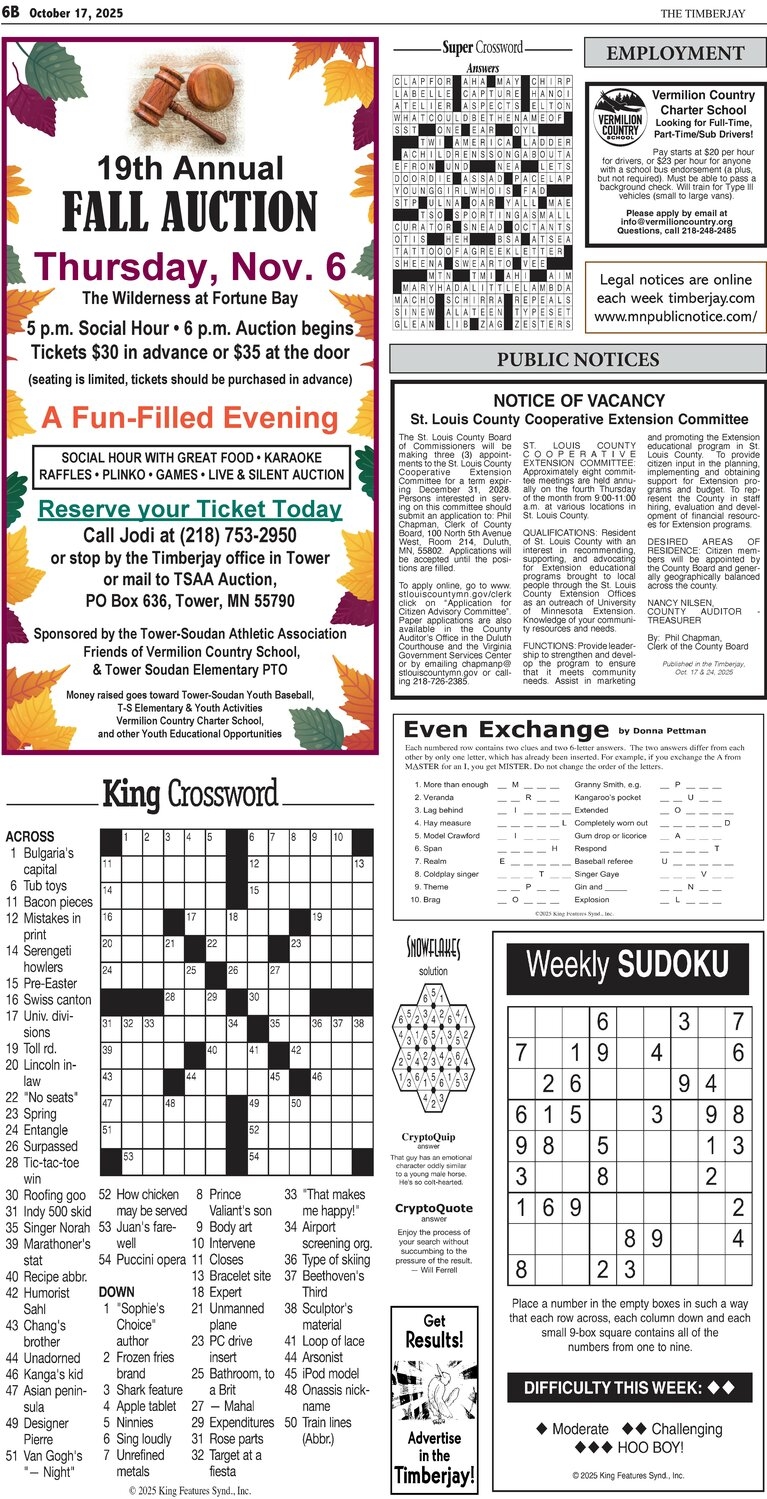 The Timberjay The Timberjay