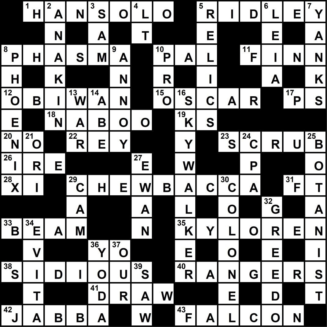 american hustle org crossword clue
