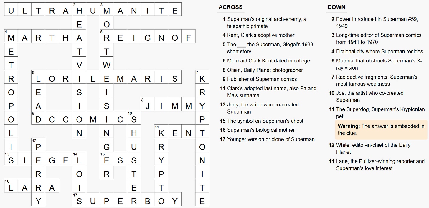 The Year In Crosswords 2025 T Campbell s Grid