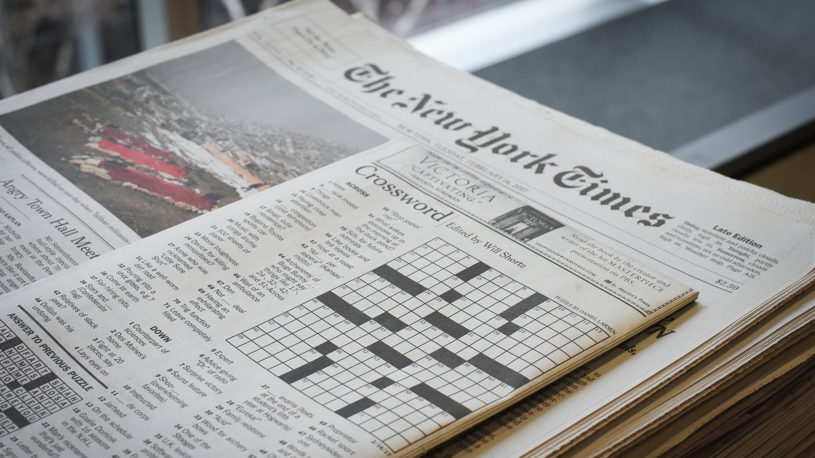 The Youngest Crossword Constructor In New York Times History The New York Times