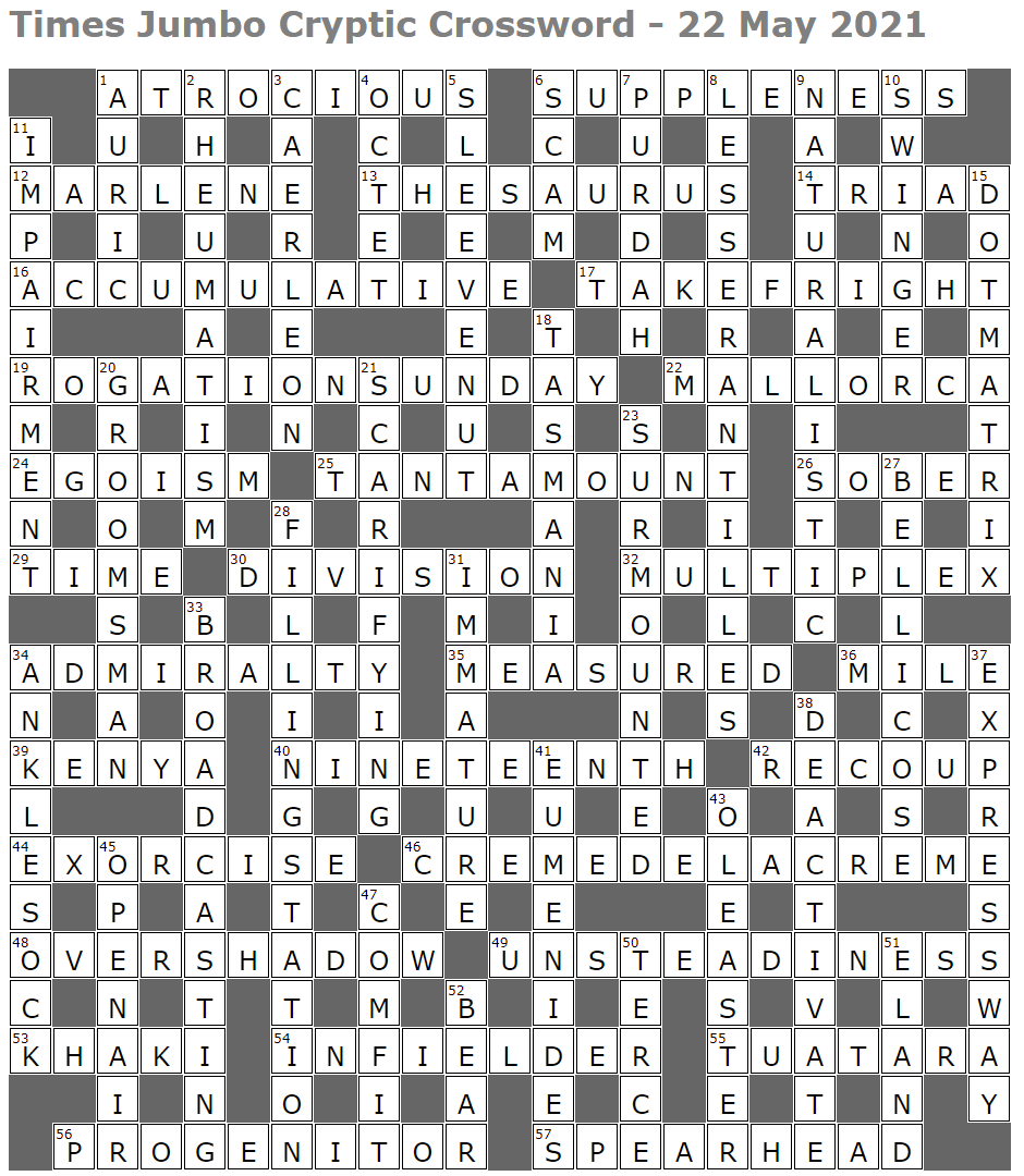 Times Jumbo Cryptic Crossword 1499 Lucian Poll s Web Ramblings