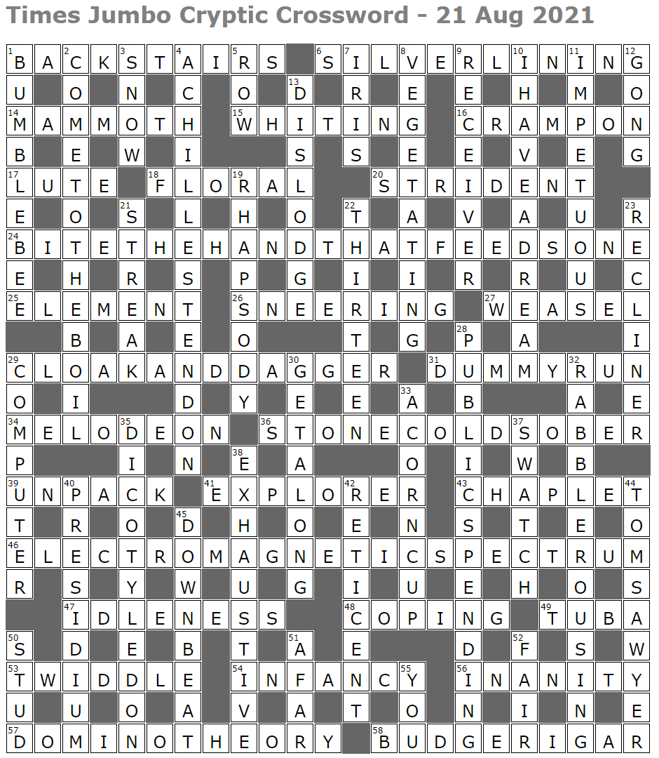 Times Jumbo Cryptic Crossword 1513 Lucian Poll s Web Ramblings