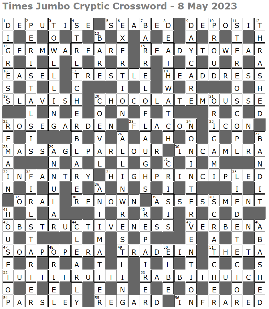 Times Jumbo Cryptic Crossword 1614 Lucian Poll s Web Ramblings