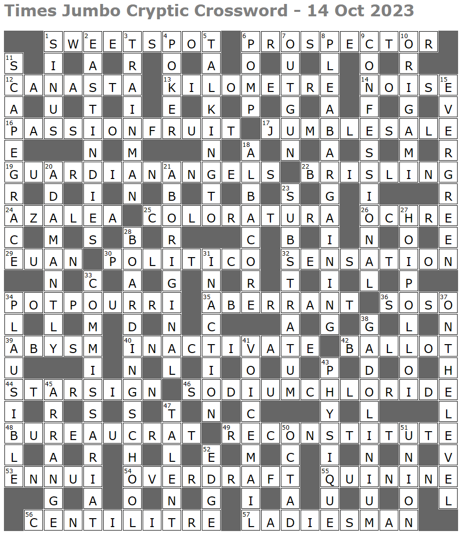 Times Jumbo Cryptic Crossword 1639 Lucian Poll s Web Ramblings