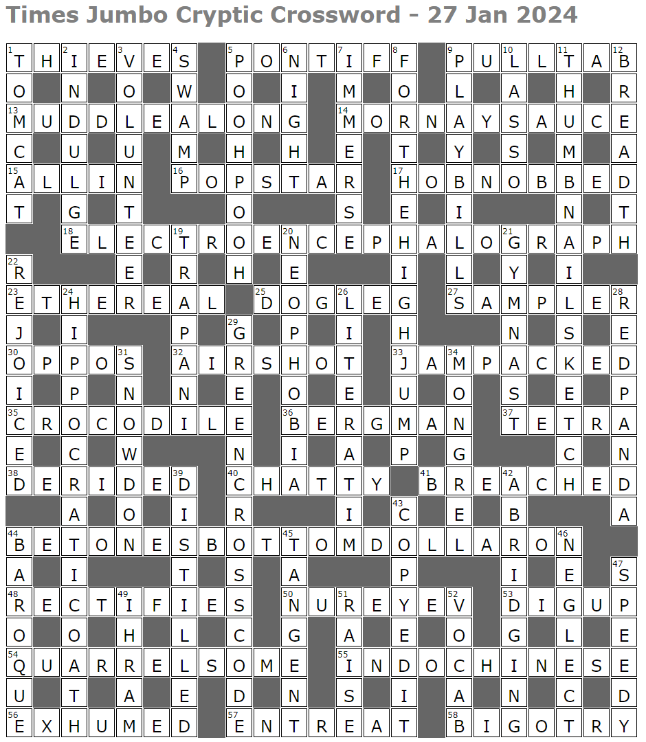 Times Jumbo Cryptic Crossword 1656 Lucian Poll s Web Ramblings Times Jumbo Cryptic Crossword 1656 Lucian Poll s Web Ramblings