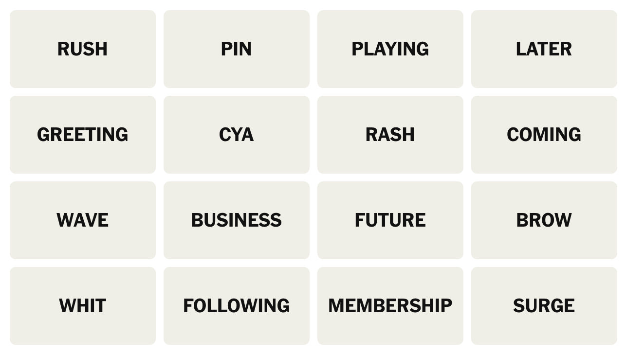 Today s NYT Connections Hints and Answer For Monday December 22 2025