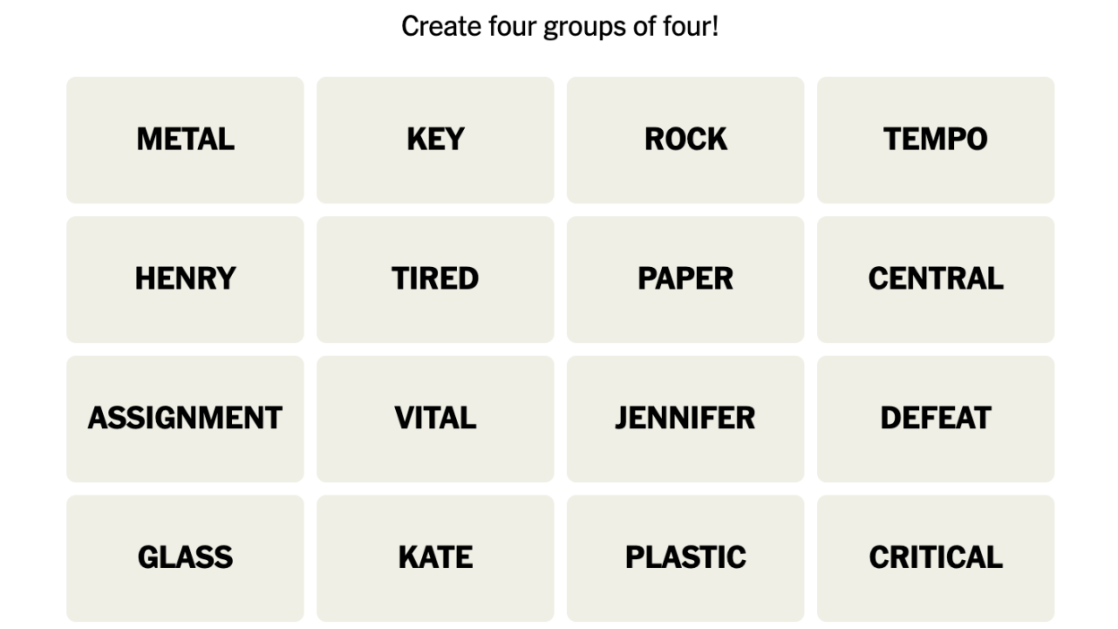 Today s NYT Connections Hints and Answer For September 29 2023 Lifehacker