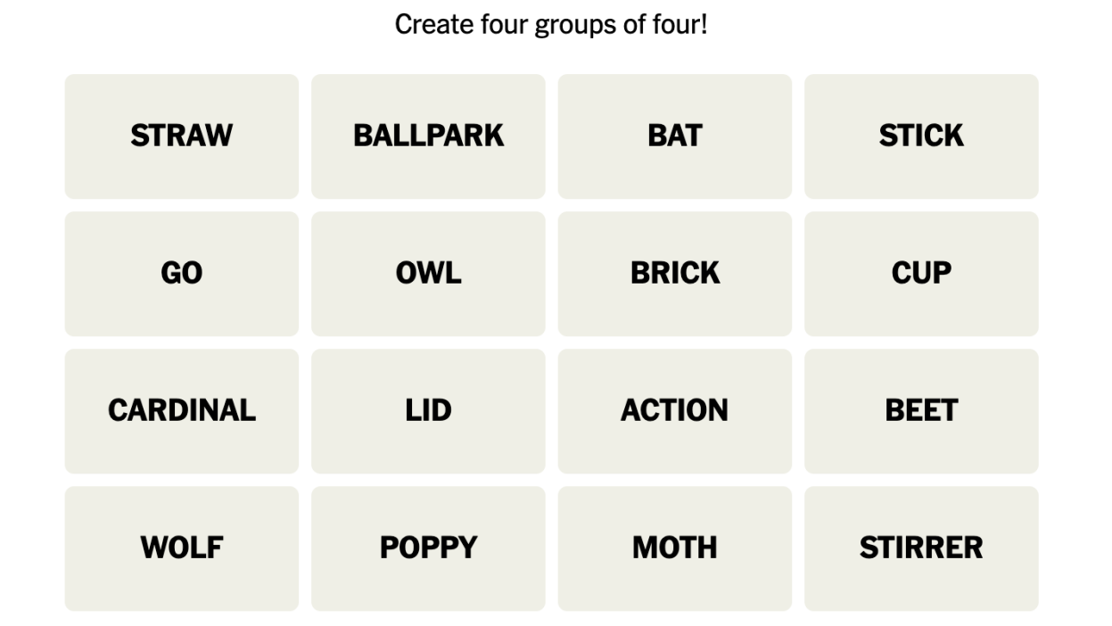 Today s NYT Connections Hints and Answer For Sunday October 1 2023 Lifehacker Today s NYT Connections Hints and Answer For Sunday October 1 2023 Lifehacker