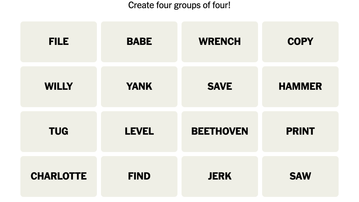 Today s NYT Connections Hints and Answer For Sunday October 15 2023 Lifehacker
